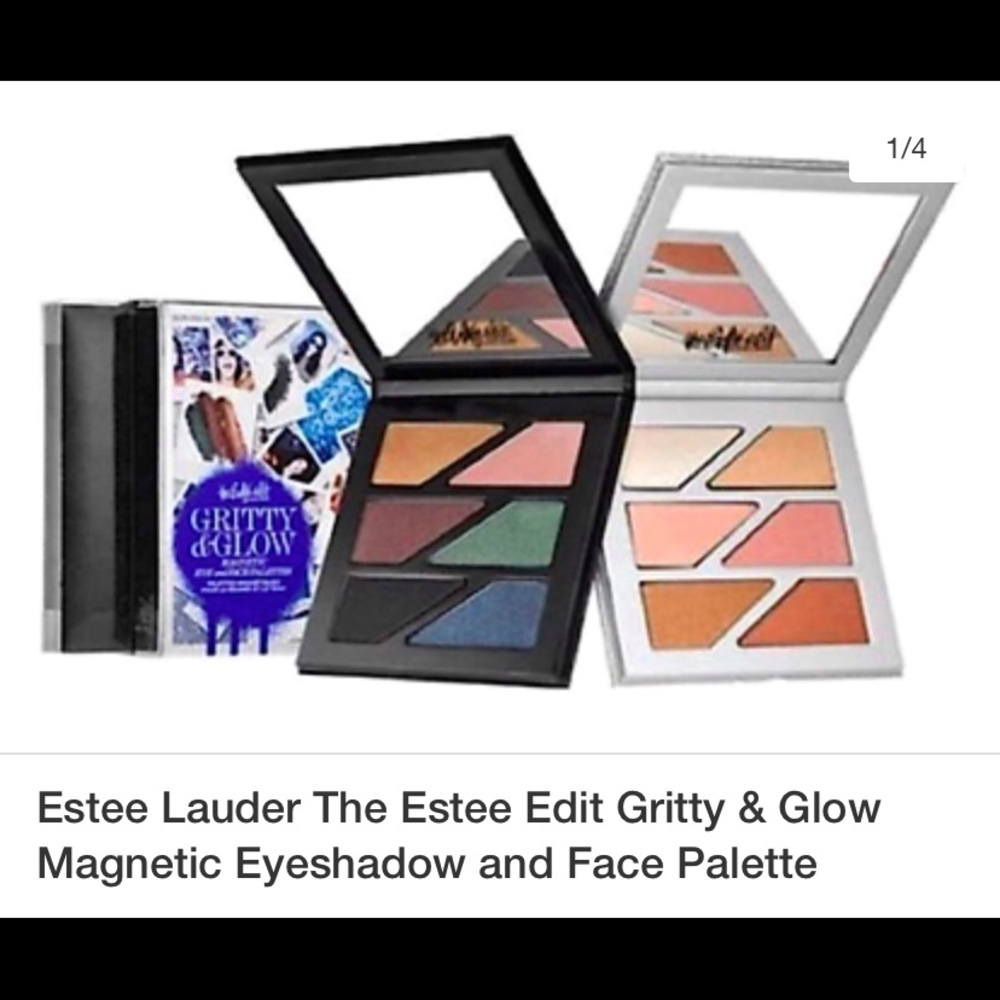 Estee edit glow face and eye palette duo.